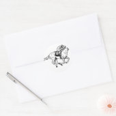 ダービーミーケンタッキー ラウンドシール (封筒)