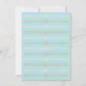 ダービーレーシングアーツ&クラフツウッドカットパーティー 招待状 (裏面)