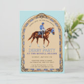 ダービーレーシングアーツ&クラフツウッドカットパーティー 招待状 (スタンド正面)