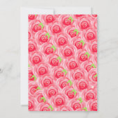 ダービーローズビッグハットブライダルシャワー 招待状 (裏面)