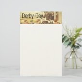 ダービー上の日 便箋 (スタンド正面)