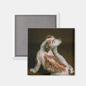 ダービー姿オブザキングチャールズスパニエル犬 マグネット (正面/裏面)