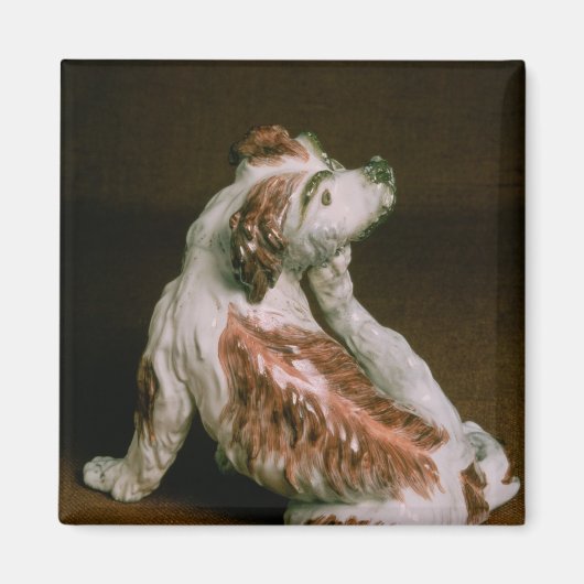 ダービー姿オブザキングチャールズスパニエル犬 マグネット (正面)