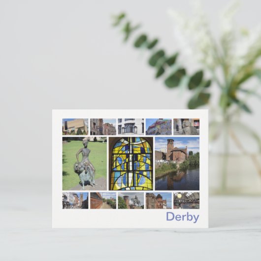 ダービー数々の画像はがき ポストカード (スタンド正面)