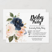 ダービー競馬パーティの招待状 招待状 (正面/裏面)