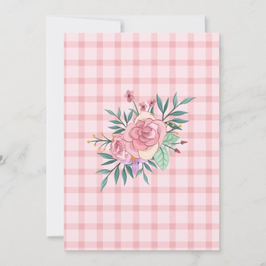 ダービー競馬パーティー招待状 招待状 (裏面)