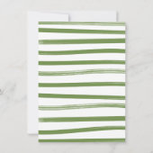 ダービー競馬赤ちゃんシャワー物干し 招待状 (裏面)