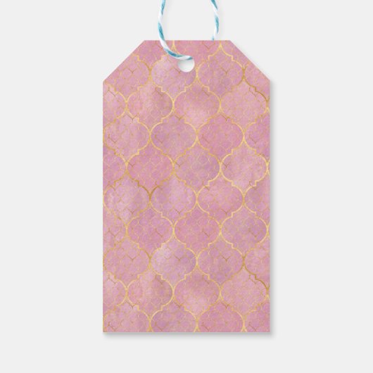 ダービー馬の馬乗りパーティーエレガント茶色の馬 ギフトタグ (裏面)