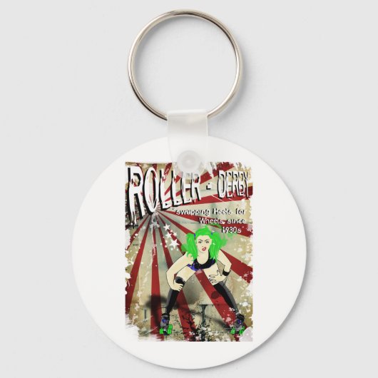 ダービー1930年代以来 キーホルダー (正面)