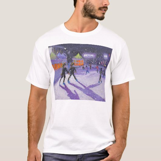 ダービー2014年夜スケート選手 Tシャツ (正面)