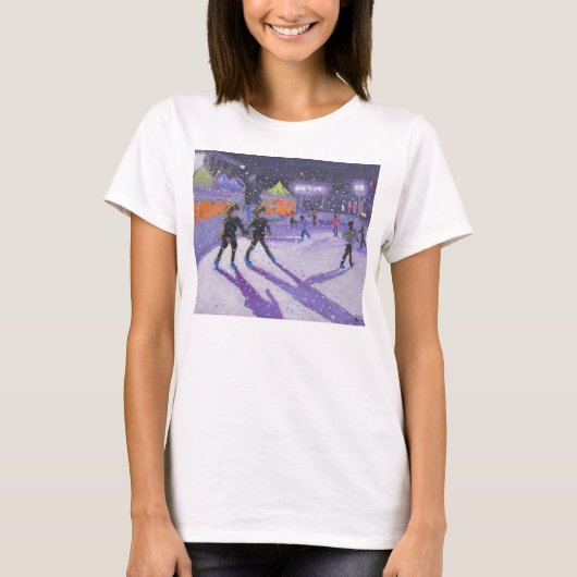 ダービー2014年夜スケート選手 Tシャツ (正面)