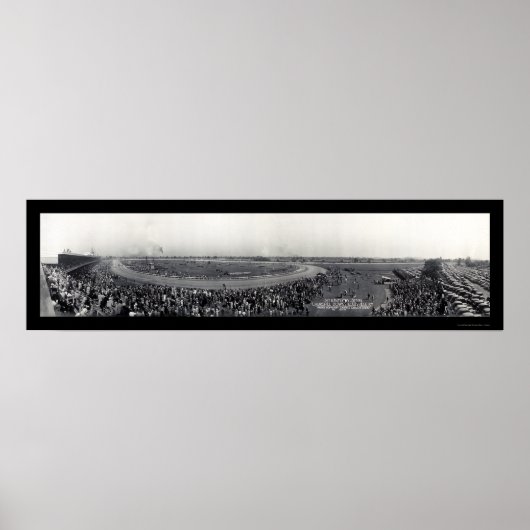 ダービー・チャーチル・ダウンズ写真1937 ポスター (正面)