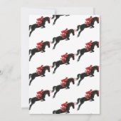 ダービー＆ドリンクパーティ 現代の競走馬 馬術 招待状 (裏面)