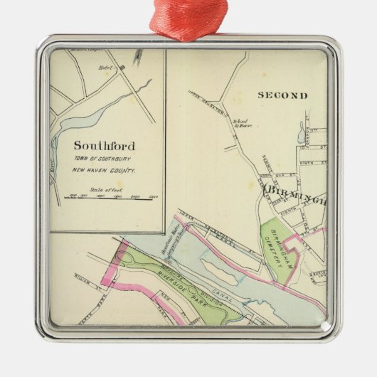 ダービー、Shelton メタルオーナメント (正面)