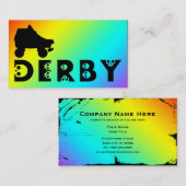 ダービー: skullphabetのスケート 名刺 (正面/裏面)