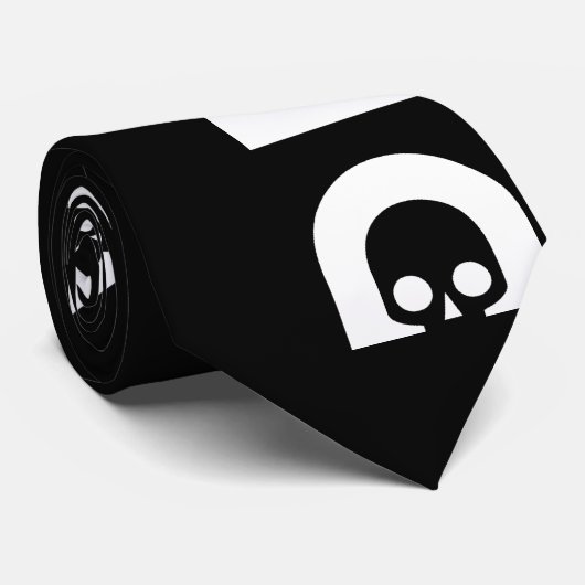 ダービー： skullphabet ネクタイ (ロール)