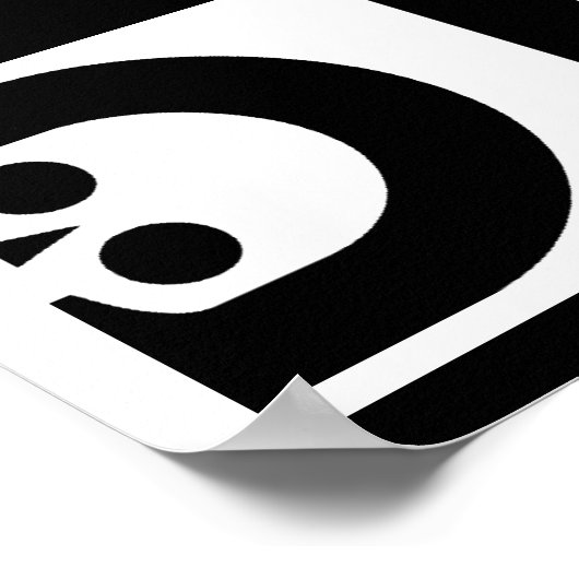 ダービー： skullphabet ポスター (角)