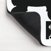 ダービー： skullphabet マウスパッド (コーナー)