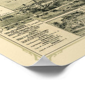 ダービーCTパノラママップ – 1899 ポスター (角)