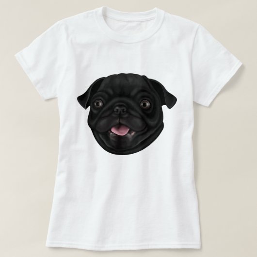 ダーピー・プグ Tシャツ (デザイン正面)