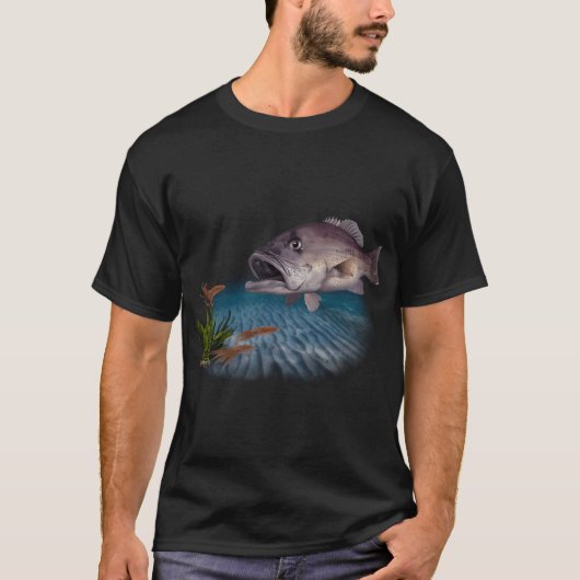 ダーフィッシュ ハンティング イカ Tシャツ (正面)