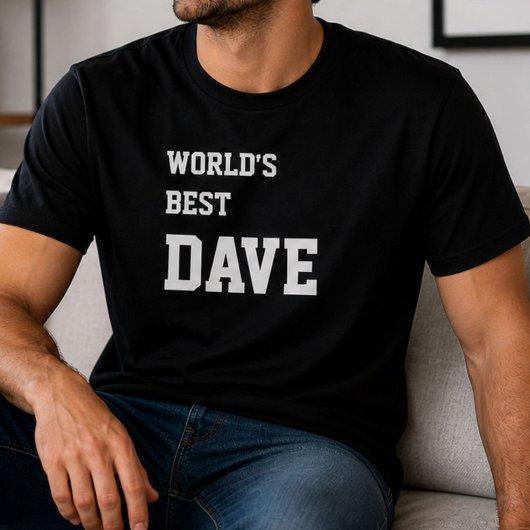 ダーブのためのおもしろい誕生日ギフト Tシャツ