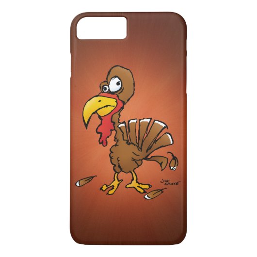 ダープな七面鳥のキャラクター Case-Mate iPhoneケース (裏面)