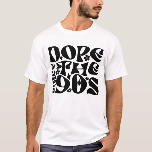 ダープな90年代ボールドレトロTシャツ Tシャツ (正面)