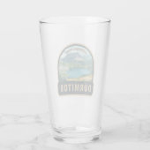 ダーミトール国立公園モンテネグロ旅行アート タンブラーグラス (裏面)