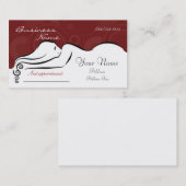 ダーラの名刺 予約カード (正面/裏面)