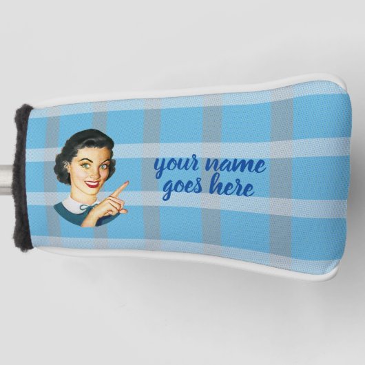 ダーラズパターカバー ゴルフヘッドカバー (正面)