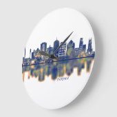 ダーラムスカイライン ラージ壁時計 (傾斜)