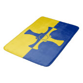 ダーラム国旗（イギリス・イングランド郡） バスマット (アングル)