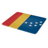 ダーラム国旗(米国ノースカロライナ州) カッティングボード (角)