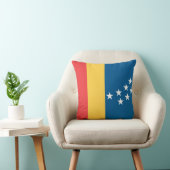 ダーラム国旗（米国ノースカロライナ州） クッション (椅子)