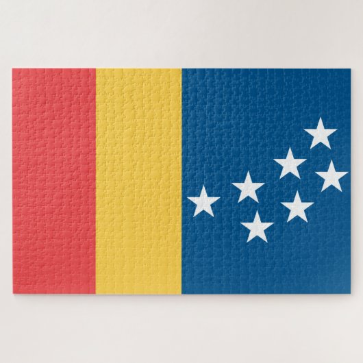 ダーラム国旗（米国ノースカロライナ州） ジグソーパズル (横)