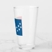 ダーラム国旗(米国ノースカロライナ州) タンブラーグラス (左)
