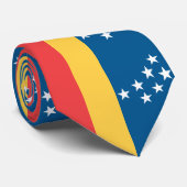 ダーラム国旗（米国ノースカロライナ州） ネクタイ (ロール)