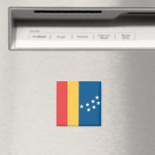 ダーラム国旗（米国ノースカロライナ州） マグネット (インサイチュ (食洗機))