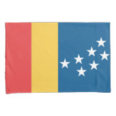 ダーラム国旗（米国ノースカロライナ州） 枕カバー (正面右)