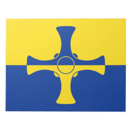 ダーラム国旗（英国県） ノートパッド