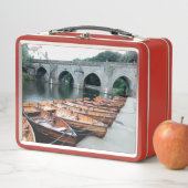 ダーラム川のボート メタルランチボックス (インサイチュ)