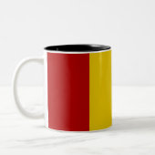 ダーラム州旗 ツートーンマグカップ (左)