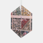 ダーラム市場 ガラスオーナメント (正面左)