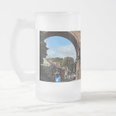 ダーラム橋 フロストグラスビールジョッキ (左)