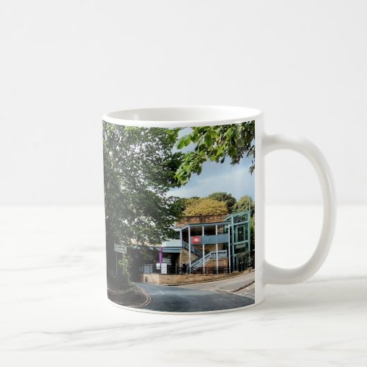 ダーラム駅の外 コーヒーマグカップ (右)