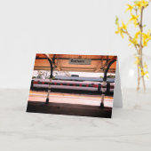 ダーラム駅 カード (黄色い花)