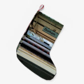 ダーラム駅 スモールクリスマスストッキング (正面 (吊り時))