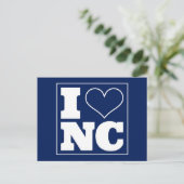 ダーラム(NC)テールゲート招待状 ポストカード (スタンド正面)