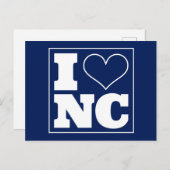 ダーラム(NC)テールゲート招待状 ポストカード (正面/裏面)